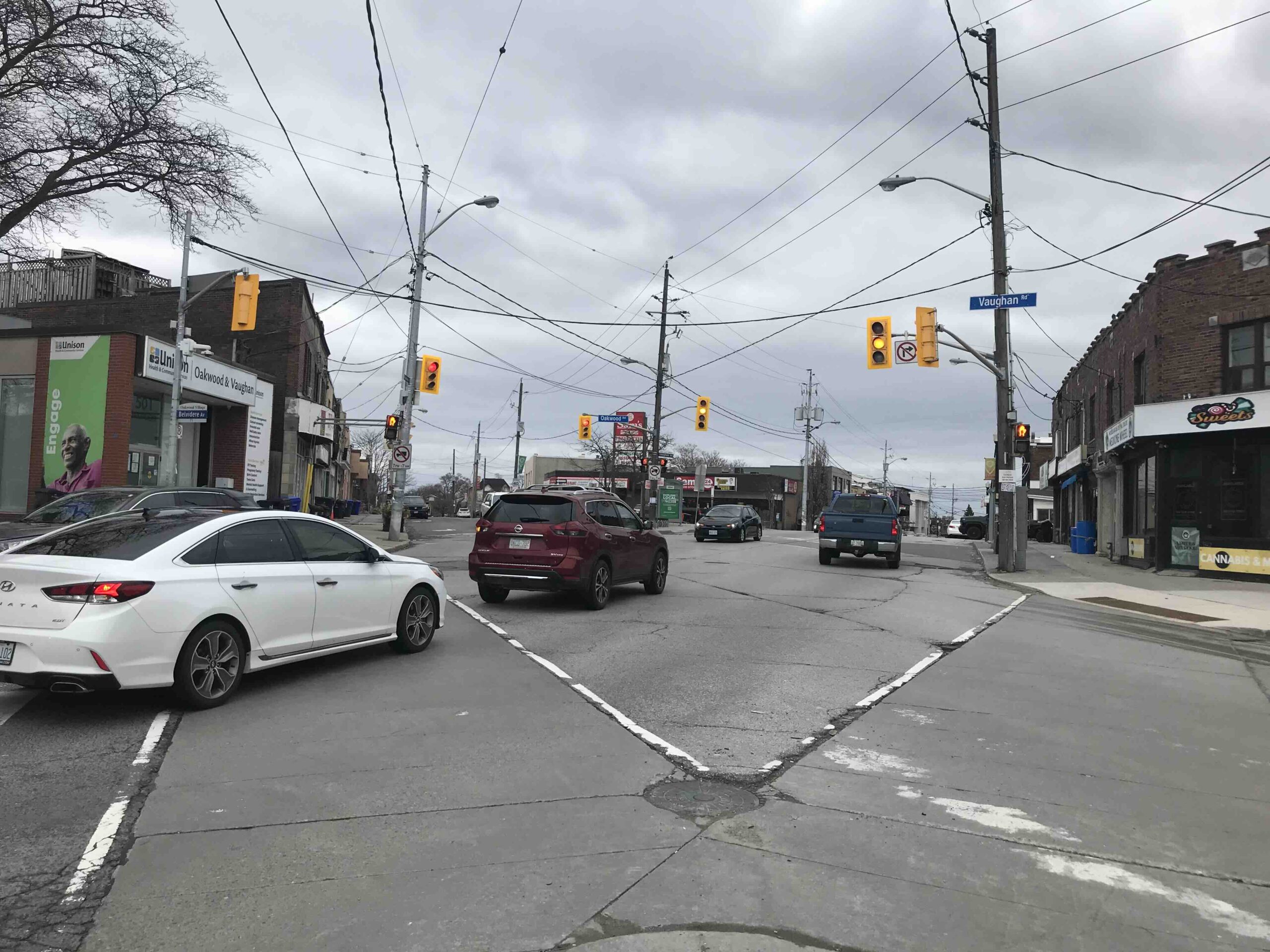 Dangerous intersections