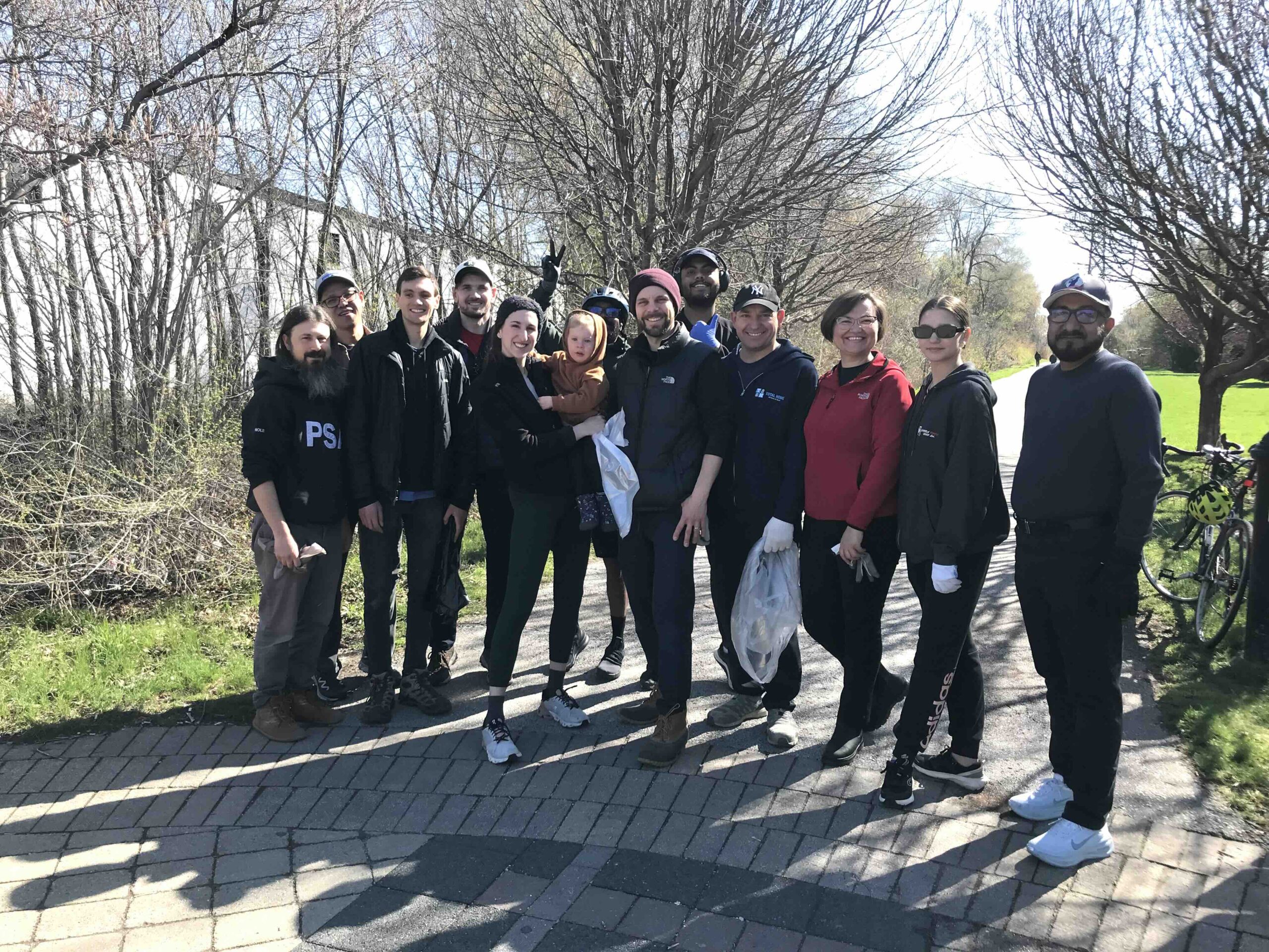 York Beltline Trail Earth Month Cleanup